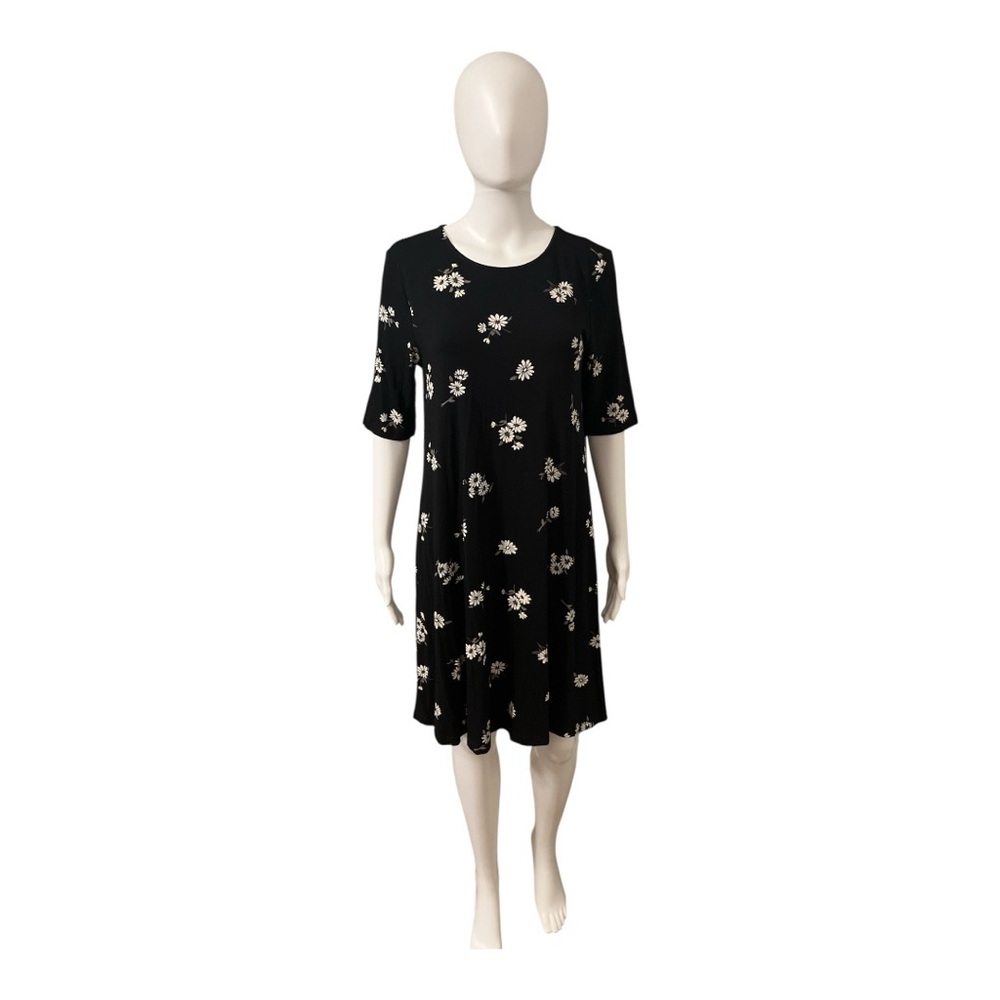 Old Navy Floral Black Dress Size M